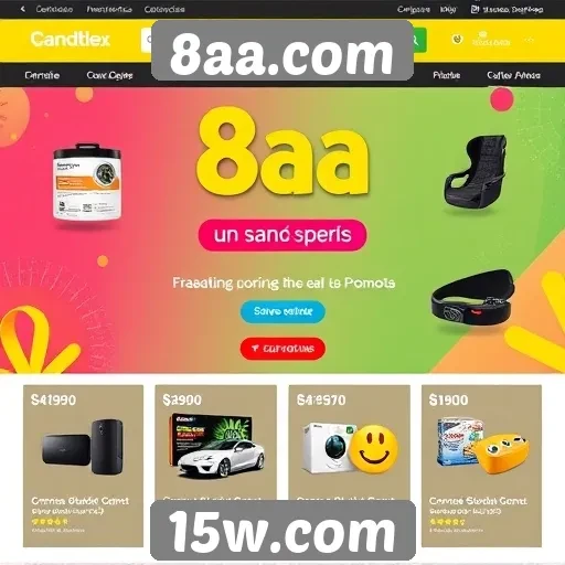 Ofertas e promoções atraentes no 8aa.com
